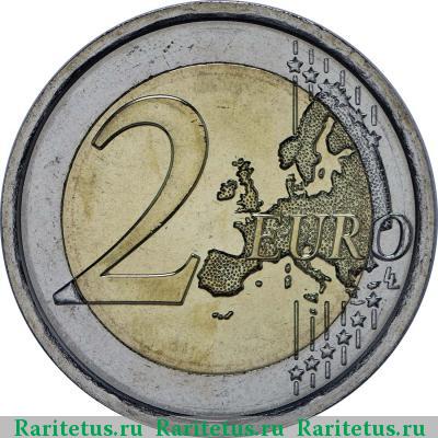 Реверс монеты 2 евро (euro) 2015 года  Expo Италия