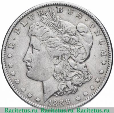 1 доллар (dollar) 1888 года   США