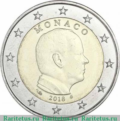 2 евро (euro) 2018 года   Монако