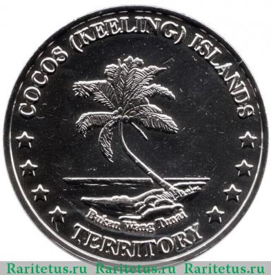 20 центов (cents) 2004 года   Кокосовые острова