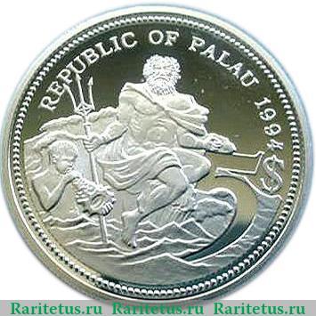 5 долларов 1994 года   Палау