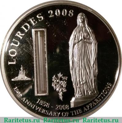 Реверс монеты 1 доллар 2008 года   Палау