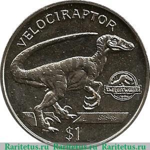 Реверс монеты 1 доллар 1997 года   Сьерра-Леоне