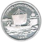 Реверс монеты 1000 франков 1997 года   Республика Конго