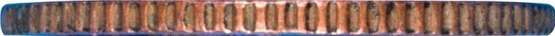 Гурт монеты 1/2 копейки 1870 года ЕМ 