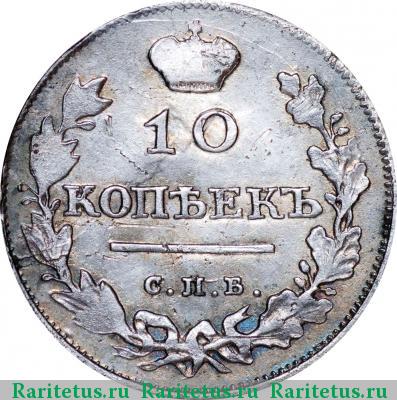 Реверс монеты 10 копеек 1811 года СПБ-ФГ 