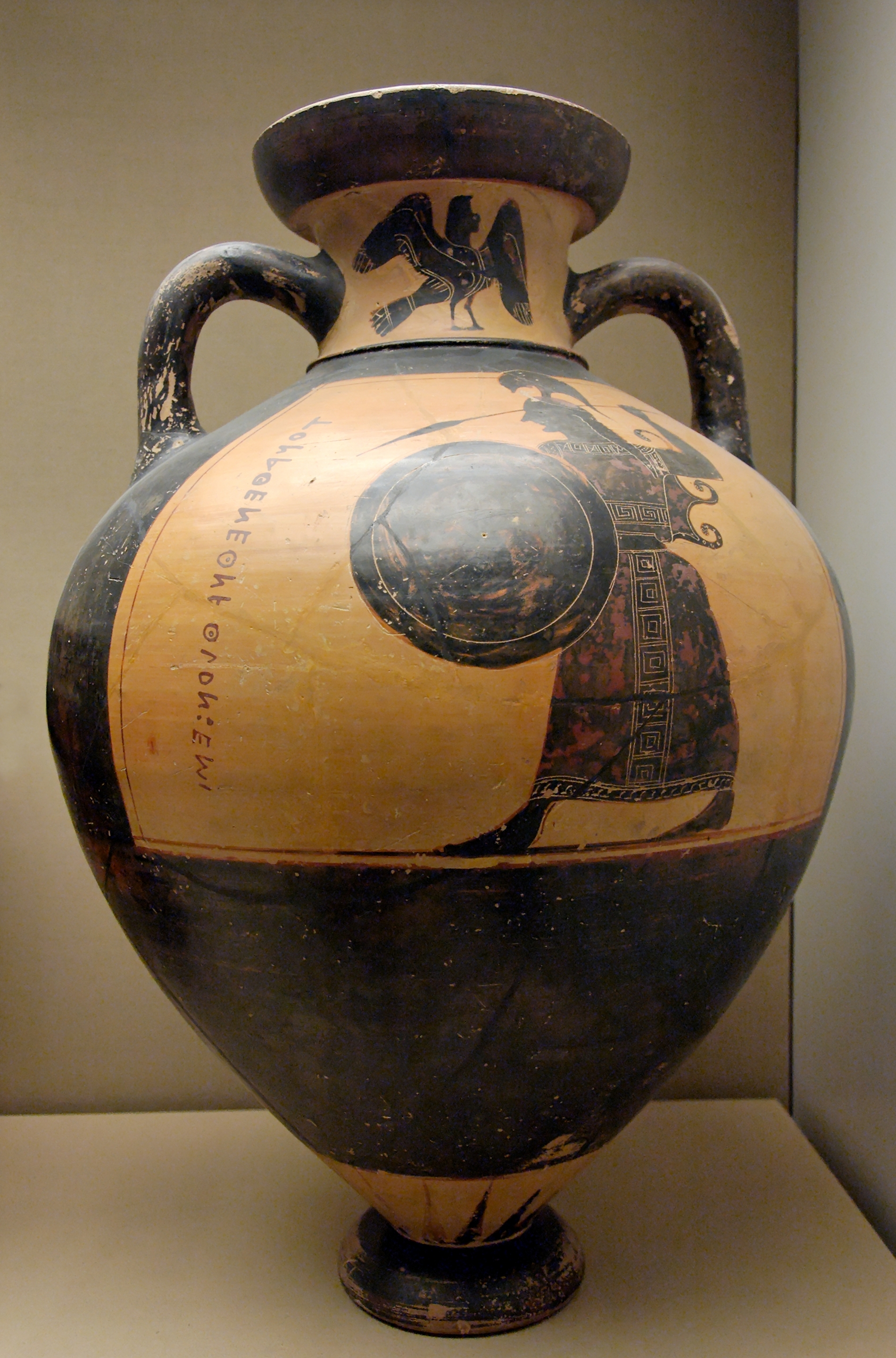 «Бургонская ваза» — самая древняя из сохранившихся панафинейских амфор. Ок. 560 г. до н. э. Британский музей. Лондон