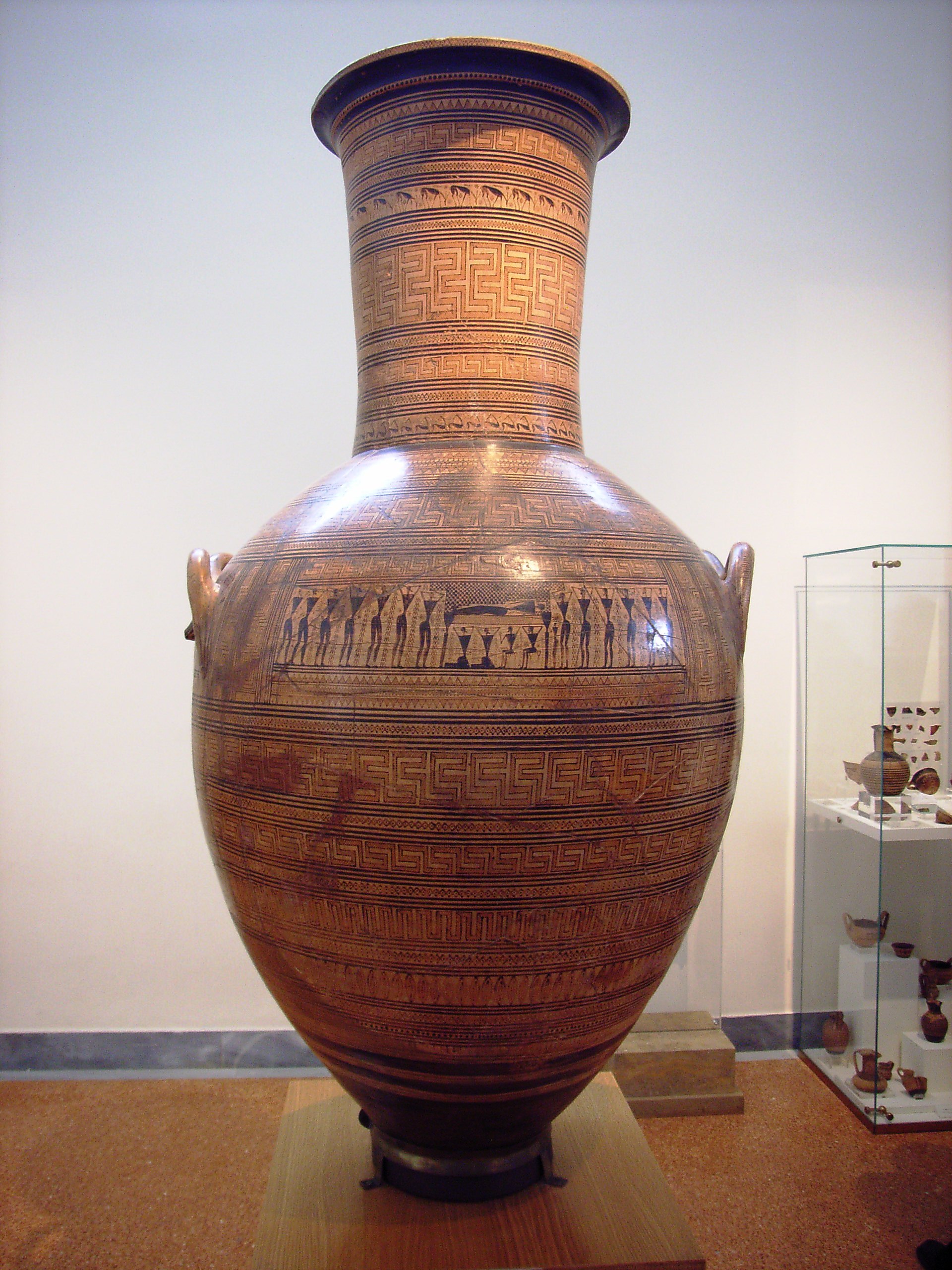 Большая Дипилонская амфора. Ок. 760—750 гг. до н. э