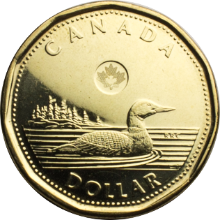 Канадский доллар. Реверс