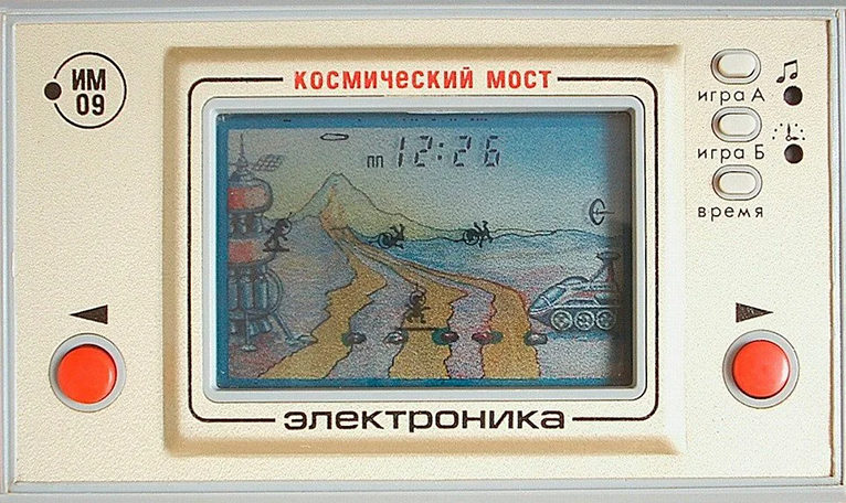 Микропроцессорная игра «Космический мост» («Электроника ИМ-09»), СССР
