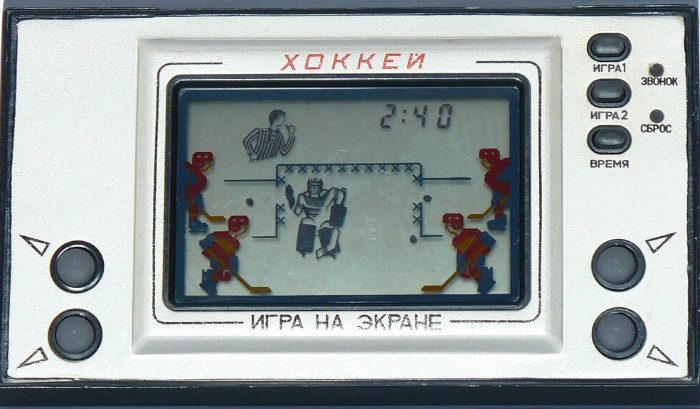 Микропроцессорная игра «Хоккей» («Электроника ИМ-10»), СССР