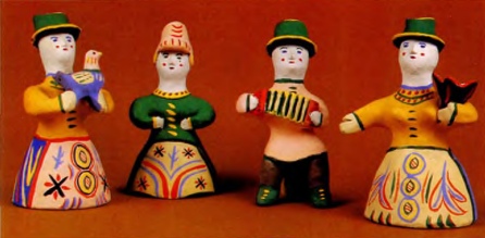 Глиняные игрушки С.И. Рябова