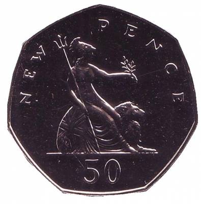 50 центов Великобритании