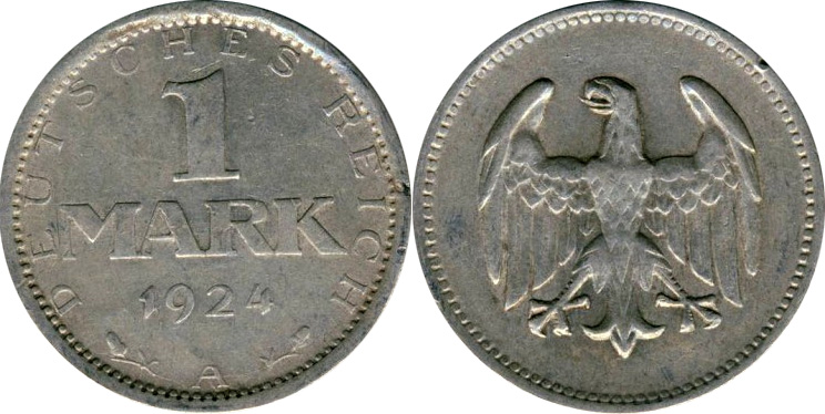 1 марка 1924