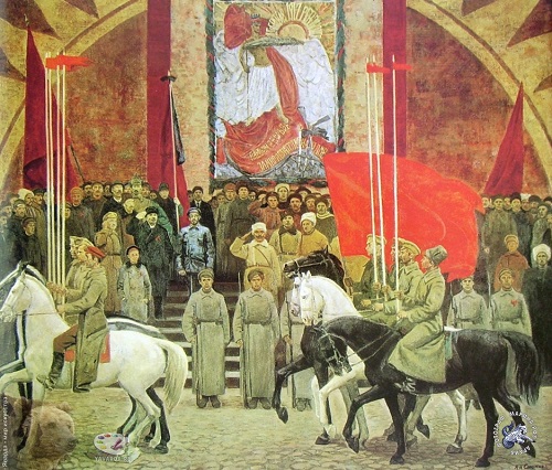 Николай Николаевич Соломин «Первый парад», 1970-е