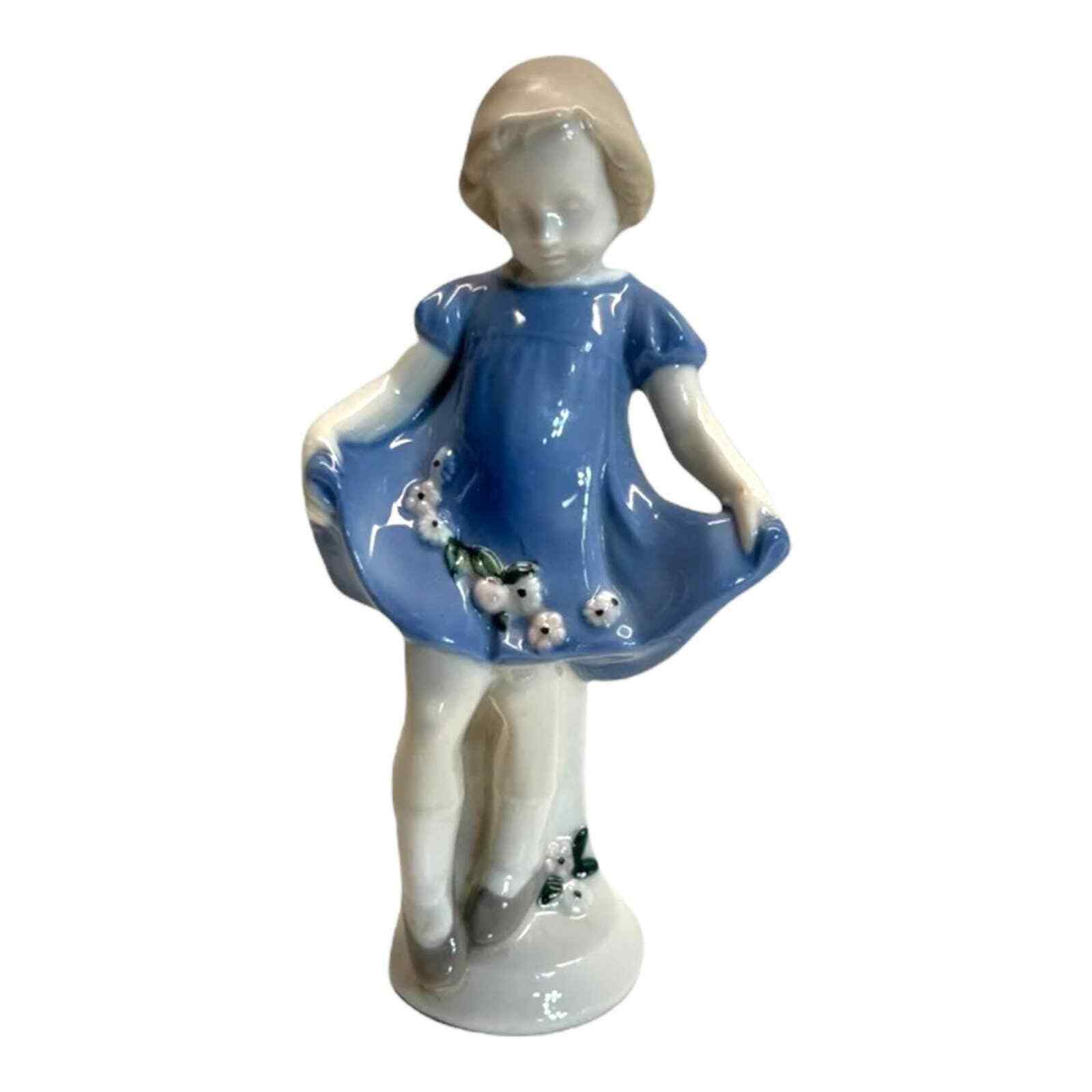 Grafenthal Carl scheidig девушка в голубом платье статуэтка