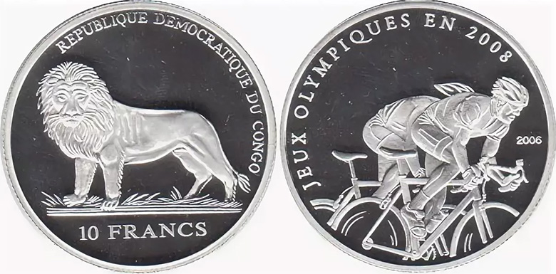 Монета ДР Конго