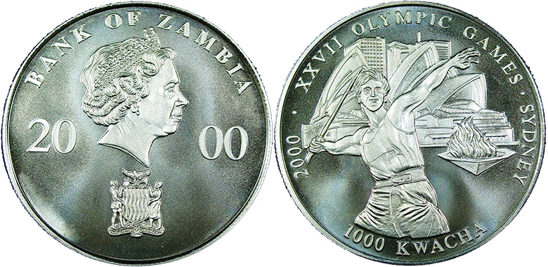 Монета Замбии