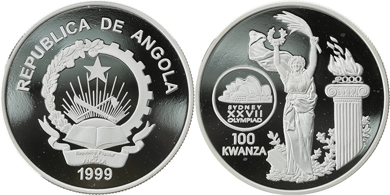 Монета Анголы