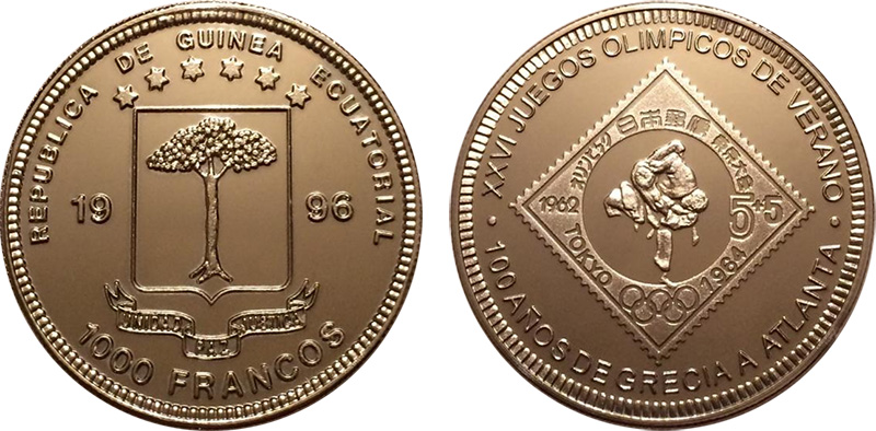 Монета Экваториальной Гвинеи