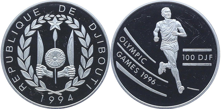 Монета Джибути