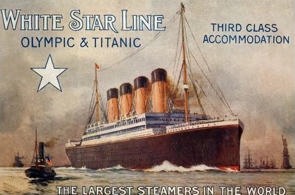 Рекламная открытка “Титаник”