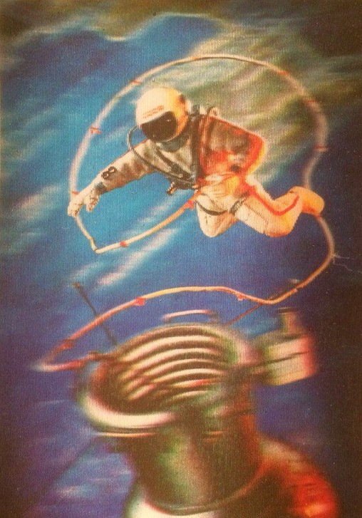 Голографическая открытка, 1980-е гг.