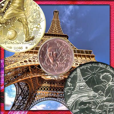 Современные монеты Франции. Причудливые цены и необычные номиналы