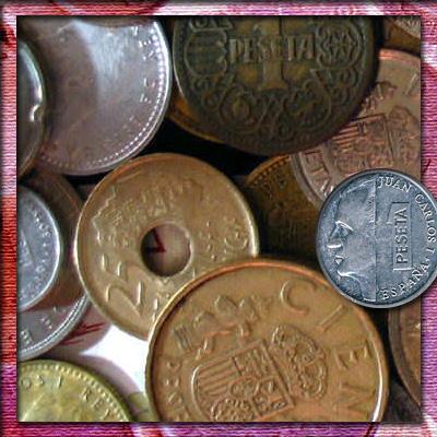 Песета. История Испании на аверсе и реверсе монет