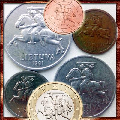 Монеты современной Литвы: от собственных литов до общего евро