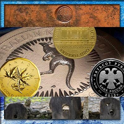 Самые тяжёлые монеты мира от древности до наших дней