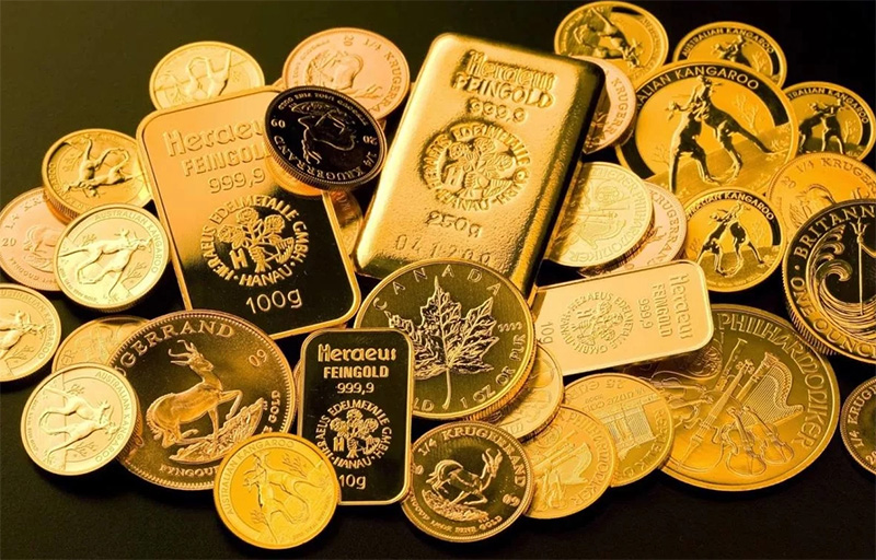 Монетарное и слитковое золото