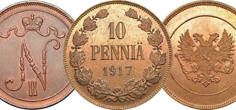 10 пенни 1917