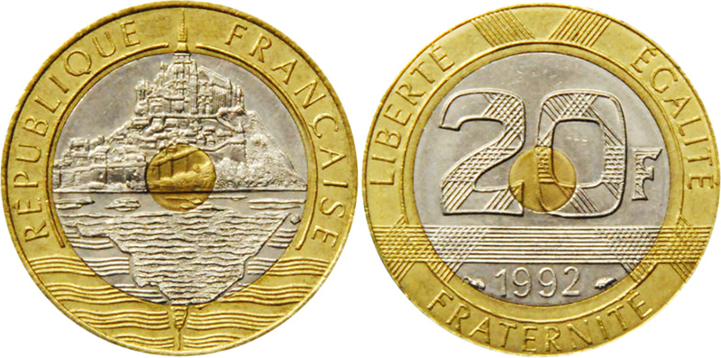 20 франков 1993
