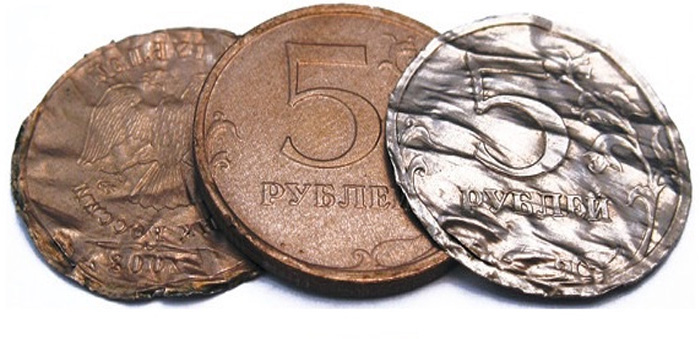 современная плакированная монета