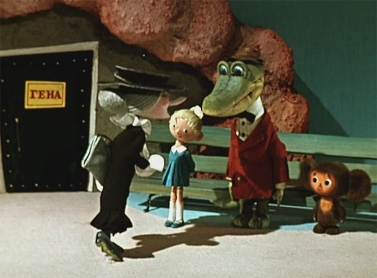 Кадр из мультфильма Крокодил Гена