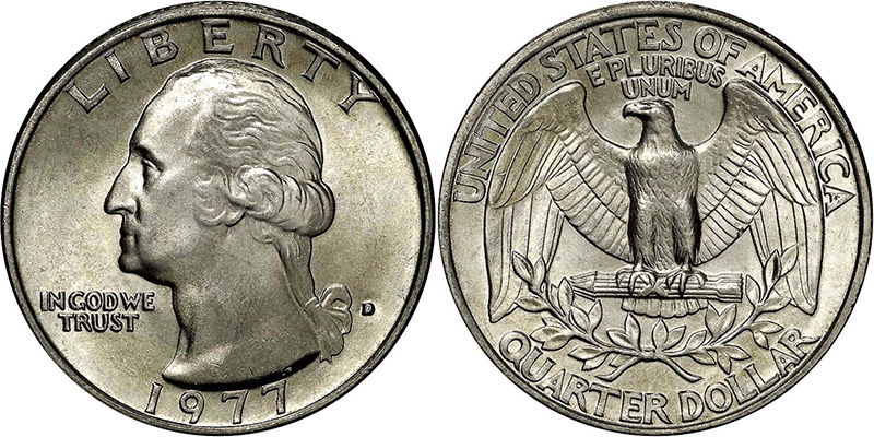Прекрасная Америка коллекция монет 25 центов США (30 монет) в альбоме