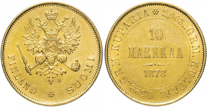 Золотые 10 марок