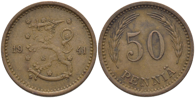 50 пенни 1941