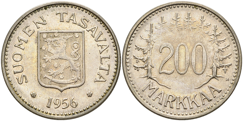 200 марок 1956
