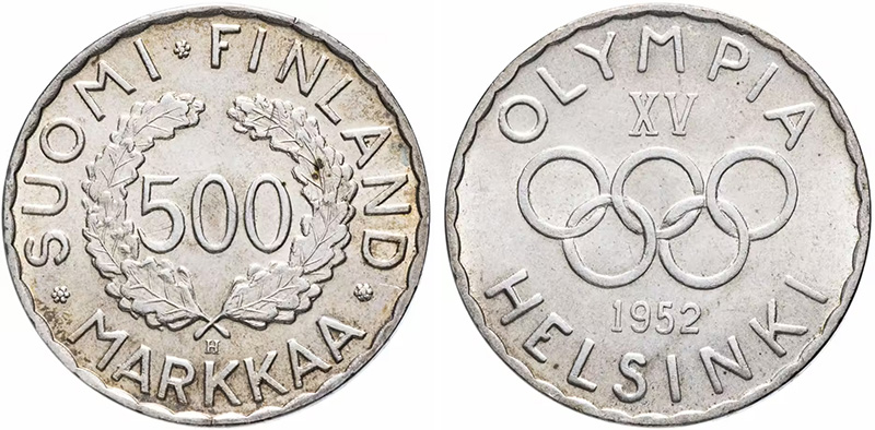 Олимпийские 500 марок 1951