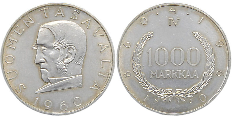 1000 марок 1961