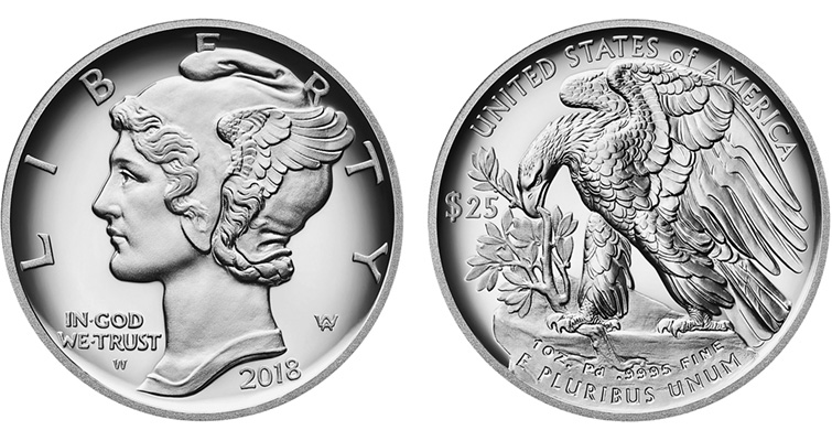 Палладиевая монета, США