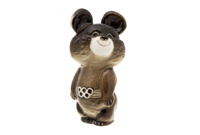 Олимпийский мишка - талисман олимпийских игр 1980 года в Москве, символ Олимпиады 1980 в СССР