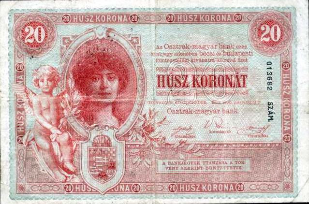 20 крон 1900 года