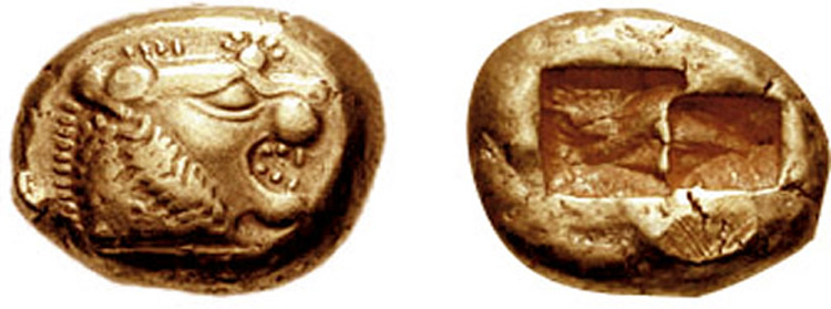Монета Лидии