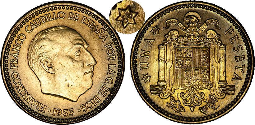 дата на монете Испании