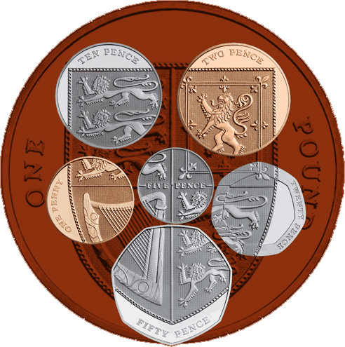 Монеты Великобритании с 2008 года