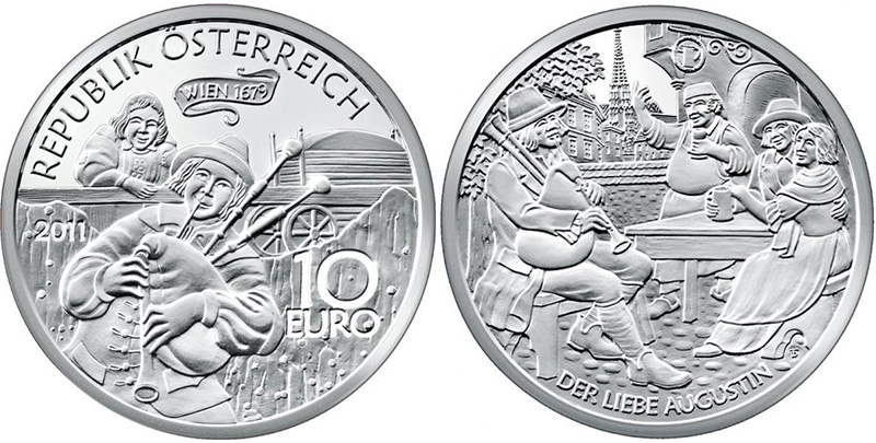 10 евро Австрии