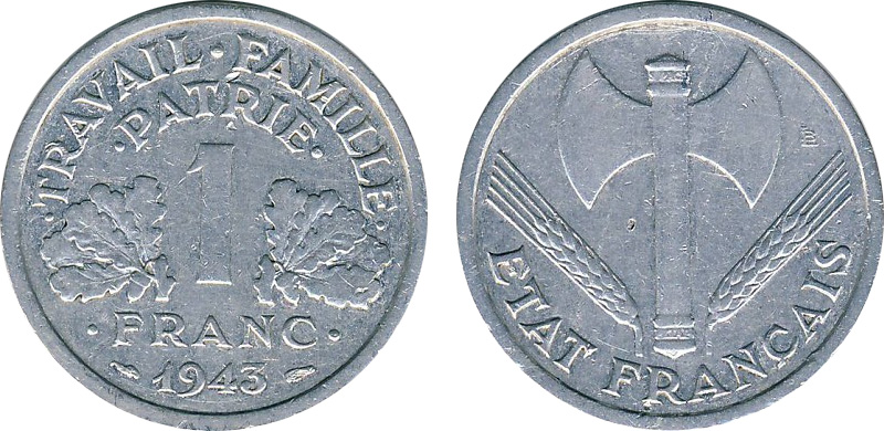 Вишистский франк